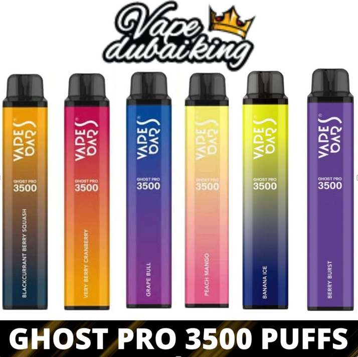 Best vape for vape lovers: The Ghost Pro 3500 is an ideal device