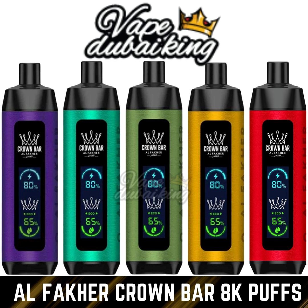 PRESENTING THE AL FAKHER 8000 PUFFS CROWN BAR